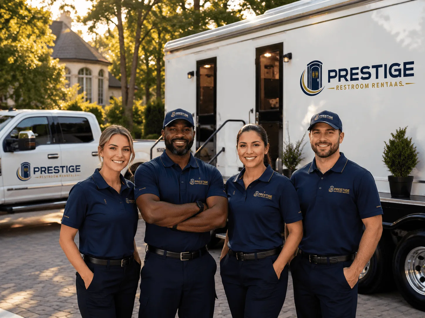 Trusted Luxury Portable Restrooms company in Pershing, IN